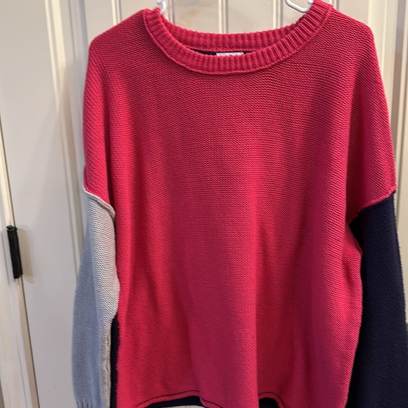 Color Block Sweater Women’s sz 2XL - Picture 2 of 5